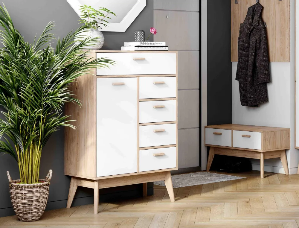 Комод высокий «Калгари» производства «Мебельград» 