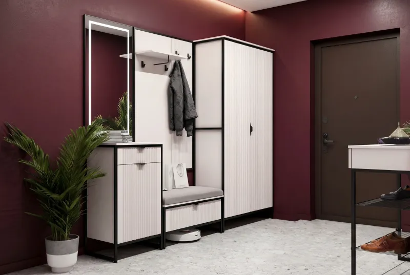 Зеркало "Нора" прихожая навесное