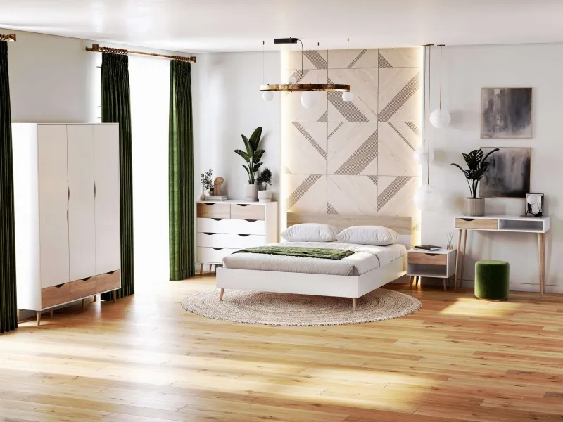 Спальный гарнитур «Соната» производства Мебельград