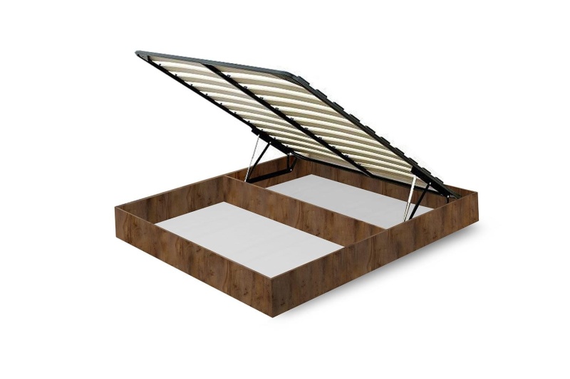 Бельевой ящик с кроватным основанием и подъемным механизмом 1200 Таксония